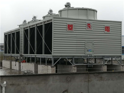 菱電冷卻塔，橫流式方形冷卻塔，消聲環(huán)保大溫差高溫冷卻塔